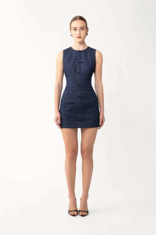 Billie Denim Mini Dress